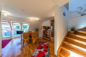 Seeuferblick - Komfortable 2-Etagen-Wohnung für 4 Personen an der Müritz, Waren / Müritz